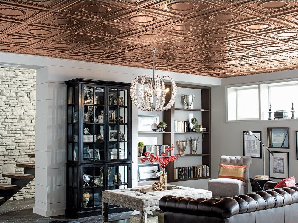 Hooked On A Ceiling Tin Panels Planks Expand Ceiling Design